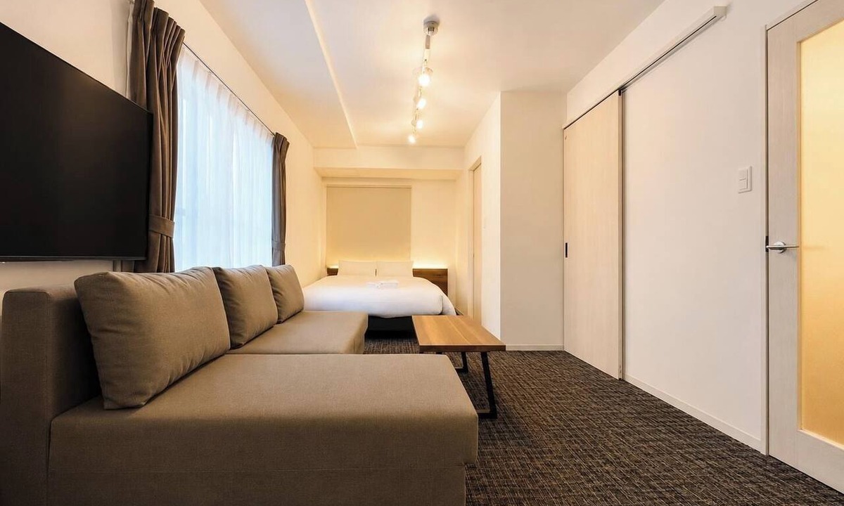 Susukino Apartment | ONESDLarge Double Room/Sapporo Hokkaidō