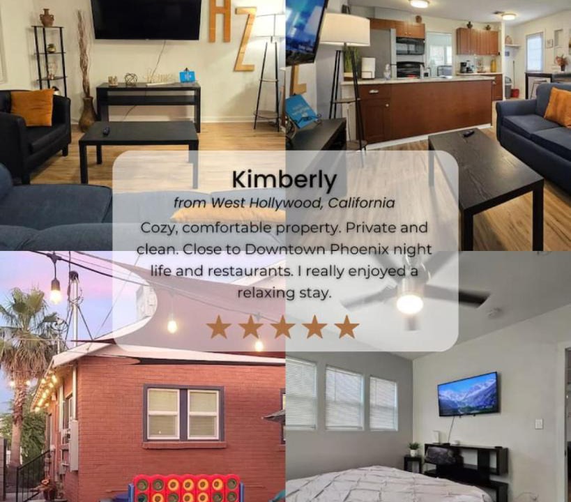 Garfield Apartment | Renovated APT Downtown Phoenix Beautiful Patio