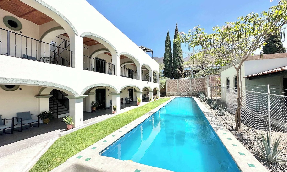 Ajijic Apartment | Spacious Studio Suite with Outdoor Salt Water Pool
