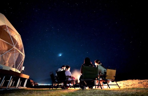 Ama RV Rental | 1 Geodome Seaside Site DinnerBreakfast Includ/Oki County Shimane