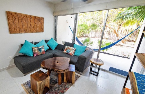 Merida Apartment | 87979 Very chic 3BR Condo, tons of amenities, 1 block from Ocean