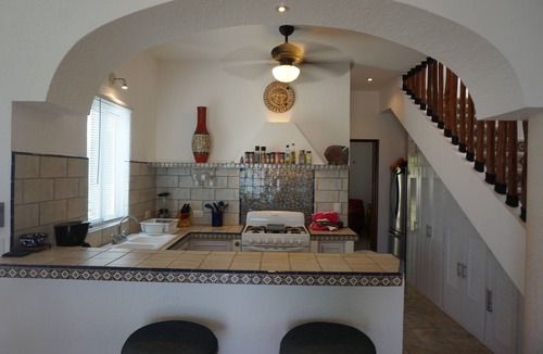 Telchac Puerto Villa | Beachfront Villa Tranquilita 3Bd/3Ba POOL,WiFi ,4 AC , Private collection