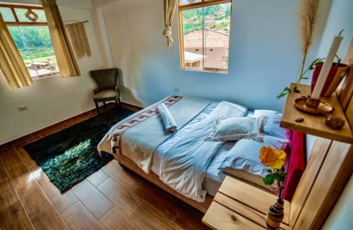 Pisac House | Blue Lotus Chamomile with Mountain view and Balcony