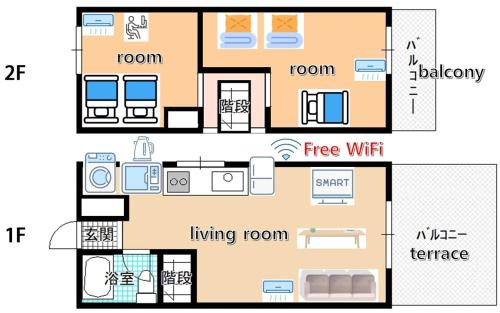 Nakama Apartment | Cottage Blue