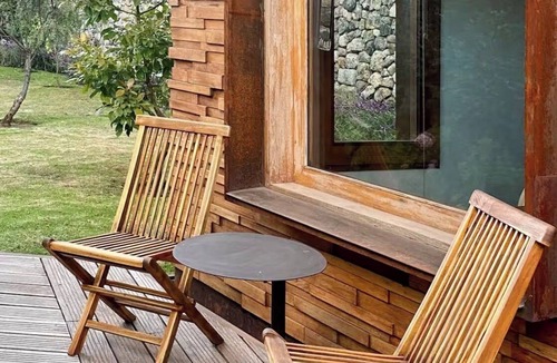 Cusco Historic Center Cabin | Designer Cabin · Skylight Bath, Garden & Andean Views