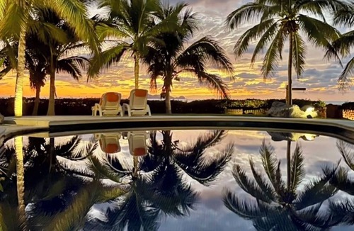 Barra de Potosi House | Magnificent Architectural Ocean Front Estate blending harmoniously with nature.