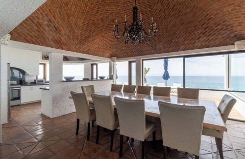 La Fonda House | Ocean Front - Private Land on Peninsula - Private Resort - Sandy Beach