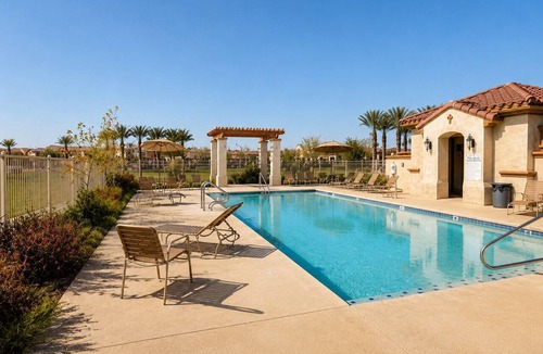 Gilbert House | Pet-Friendly 4 bed Home w/Pool Access, Patio & Garage – Walk to Dining!