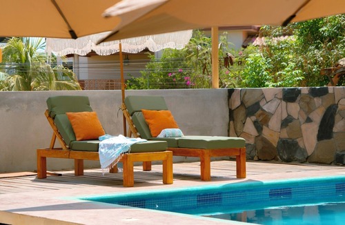Brisas de Zicatela Apartment | Private Studio Palapa Mango- Pool- Ocean View - La Punta -Free Breakfast