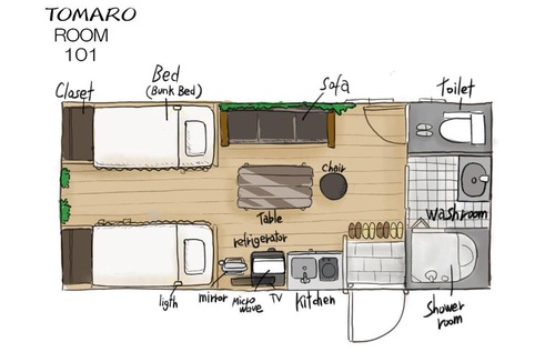 Minato Apartment | TOMARO Osaka Bay