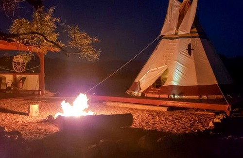 Jean Cabin | Unique Tipi Accommodation for a Glamping Experience near Las Vegas, Nevada