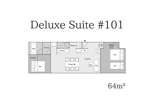 Kitaazumi-gun Hotel | UNPLAN Residence suite