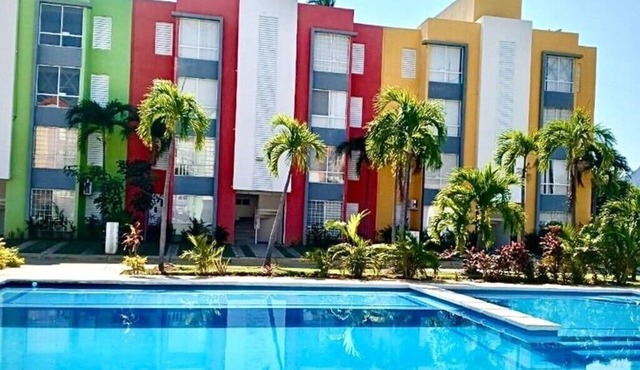 Acapulco Vibes - Apartment with Swimming Pool Near Punta Diamante