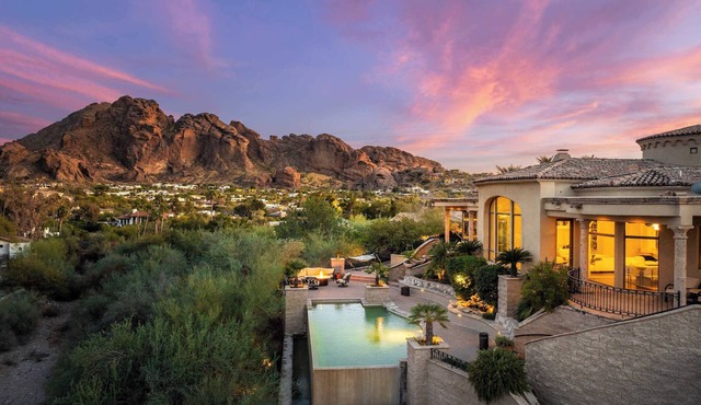 Extremely Private Hilltop Mansion with 360° Views, Infinity Pool & Home Theater