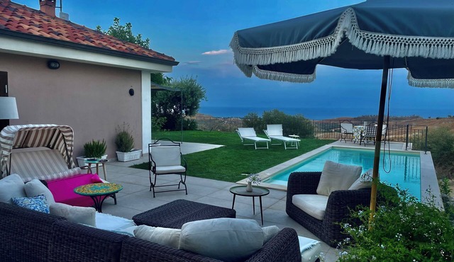 LUXURIOUS VILLA WITH private pool and sea view