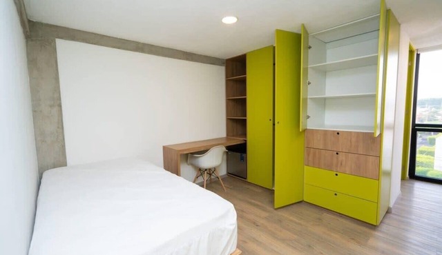 +MS +Loft Coworking +Vigilancia 24hrs +Internet y Amenities