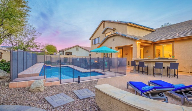 Unbeatable Phoenix Location, Relaxing Heated Pool, Fun Game Room, BBQ, and More!