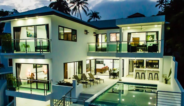 Villa Jasmin - 4 Bed Private Pool Sea View Villa