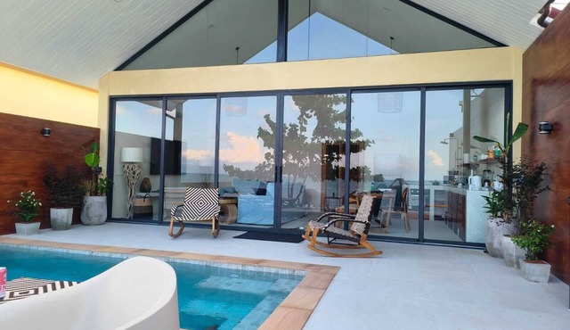 Villa Violet – Rare 3-Bedroom Beachfront Villa with Full Disabled Access | Bang Por, Koh Samui